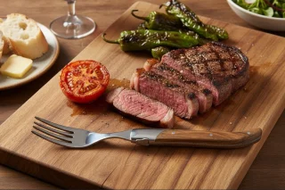 Blackwell Laguiole steakvorken 6-delig olijfhout
