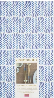 Blond Amsterdam Sushi chopsticks, set van 4