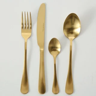 Boltze bestekset 16-delig goud