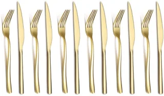 Boraboi Luxueuze Bestekset 24-delig Goud