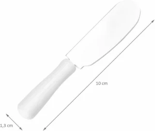 Botermessen set 8x RVS 10 cm