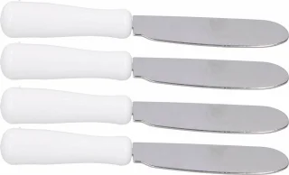 Botermessen set 8x RVS 10 cm