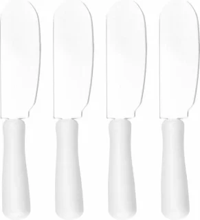 Botermessen set 8x RVS 10 cm