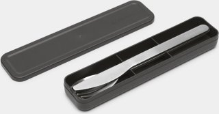Brabantia Make & Take bestekset 3-delig dark grey