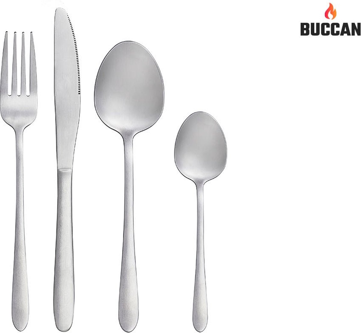 Buccan Bestekset London 24-delig zilver
