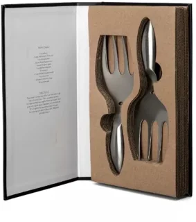 ByOn Insalata Saladebestek Set Zilver
