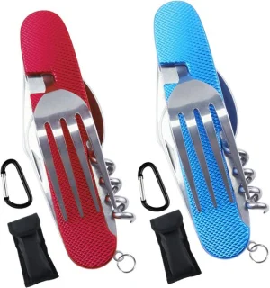 Camping bestekset 6-in-1