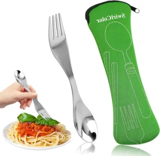 Camping bestekset rvs sporks