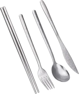 Camping titanium bestekset