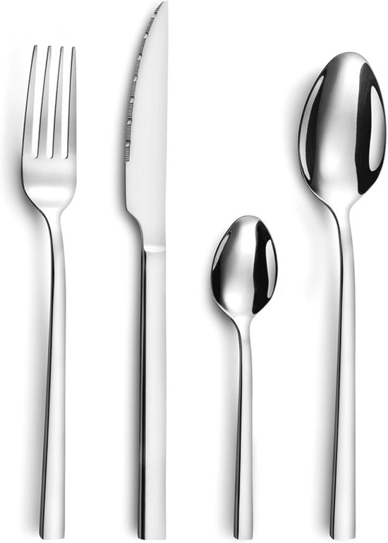 Caractère 24-delige roestvrijstalen bestekset