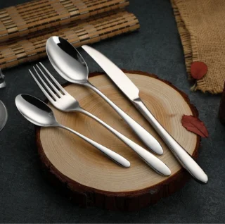 Cheffinger Bestekset 24-delig RVS Zilver