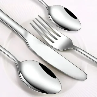 Cheffinger Bestekset 24-delig RVS Zilver