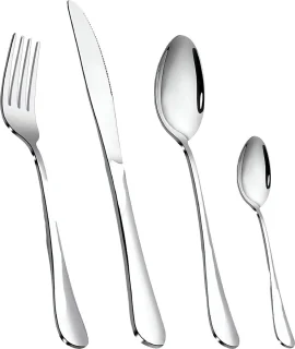 Cheffinger Bestekset 24-delig RVS Zilver