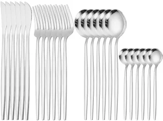 Cheffinger Bestekset 24-delig Zilver