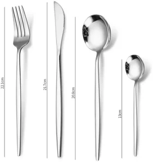 Cheffinger Bestekset 24-delig Zilver