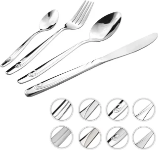 Cheffinger Bestekset 30-delig RVS