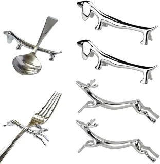 Chopsticks en bestekhouders: 4 stuks robuuste legering voor sofas en decoratieve accessoires