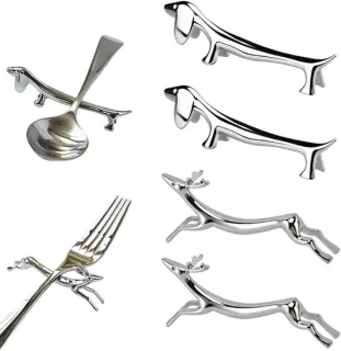 Chopsticks en bestekhouders: 4 stuks robuuste legering voor sofas en decoratieve accessoires