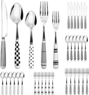 Complete 30-delige bestekset voor 6 personen