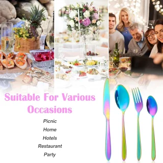 Complete Bestekset 24-delig voor 6 Personen