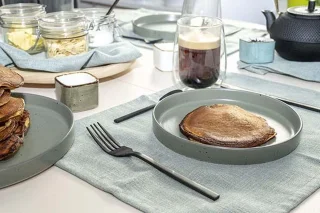 Cosy&Trendy Retro Bestekset 24-delig Zwart