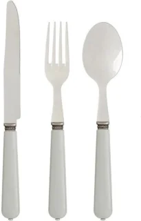 Cote Table Bestek Lucie Wit 3-delig