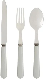Cote Table Bestek Lucie Wit 3-delig