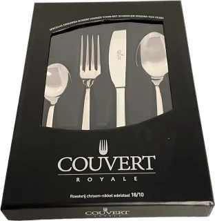 Couvert Royal 4-delig Bestekset 18/10 Roestvrijstaal
