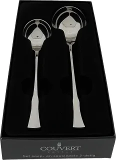 Couvert Royal Soep- en Sauslepels Set 2-delig 18/10 staal