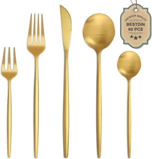 CRLYN Bestekset 12-delig RVS Goud