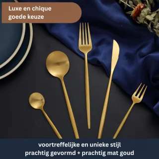 CRLYN Bestekset 12-delig RVS Goud