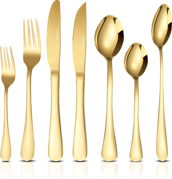 Culminar Bestekset Champagne Goud 42-delig review