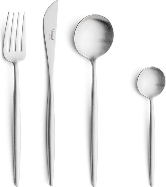 Cutipol Moon Mat RVS Bestekset 24-delig