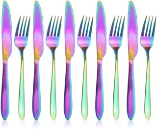 Dailygoods 12-delige roestvrijstalen bestekset voor 6 personen