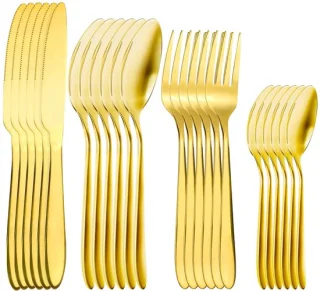Dailygoods bestekset 24-delig roestvrij staal voor 6 personen