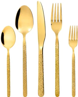 Dailygoods bestekset 30-delig gouden 6 persoons