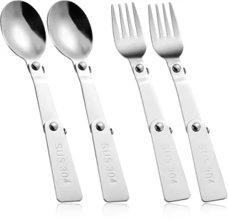 Dailygoods lepel en vork set - tafelgerei voor buiten