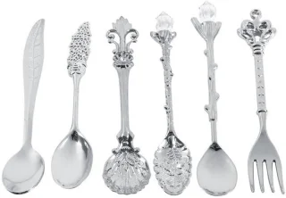 Dailygoods lepels/vork set 6 stuks