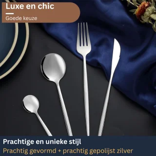 DailySupplies Bestekset 24-delig voor 6 personen