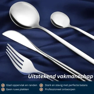 DailySupplies Bestekset 24-delig voor 6 personen