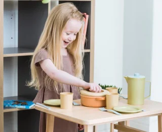Dantoy Bio Dinner Set 22-delig speelgoedservies
