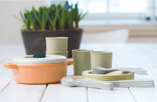 Dantoy Bio Dinner Set 22-delig speelgoedservies