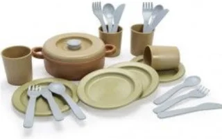 Dantoy Bio Dinner Set 22-delig speelgoedservies