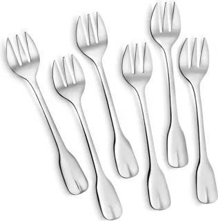 Déglon Oestervorken Set 6 Stuks Roestvrijstaal