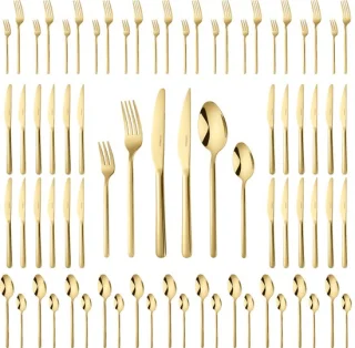 Samen aan tafel met de complete Deleca Amor bestekset