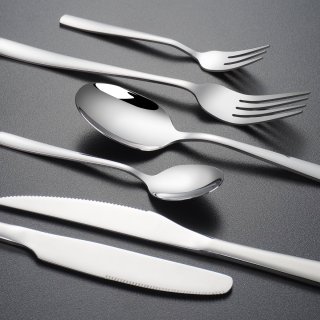 Deleca Bestekset Essential 48-delig 8 Persoons Glanzend Zilver