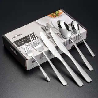 Deleca Essential 72-delig Bestekset 12 Persoons Edelstaal