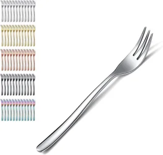 Dessertvorken 12-delig RVS 15,5 cm