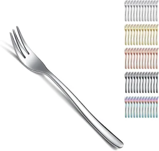 Dessertvorken set van 12 stuks 15,5 cm RVS