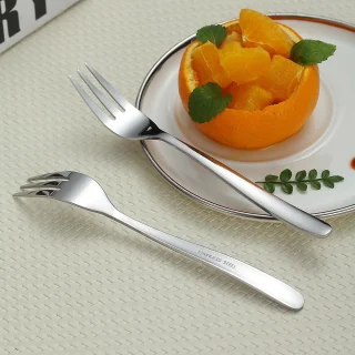 Dessertvorken set van 12 stuks rvs taartvorken, theevorken en fruitvorken